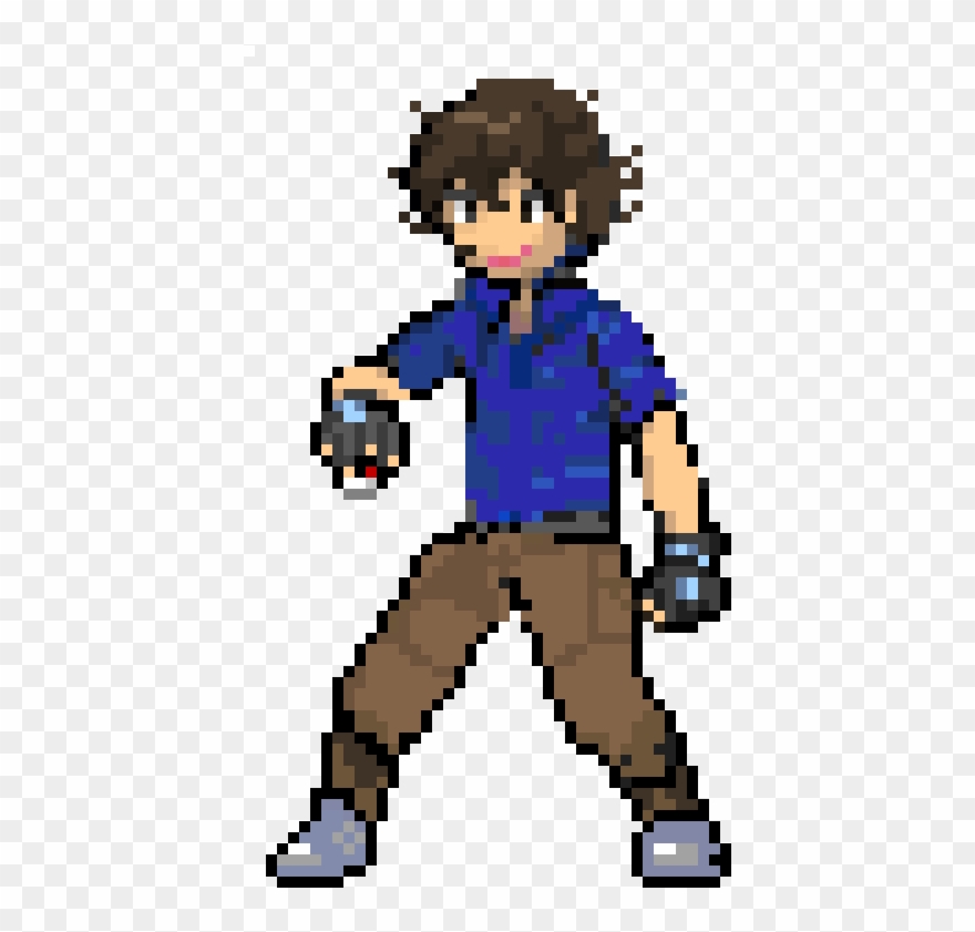 Pokemon Trainer Sprite Clipart