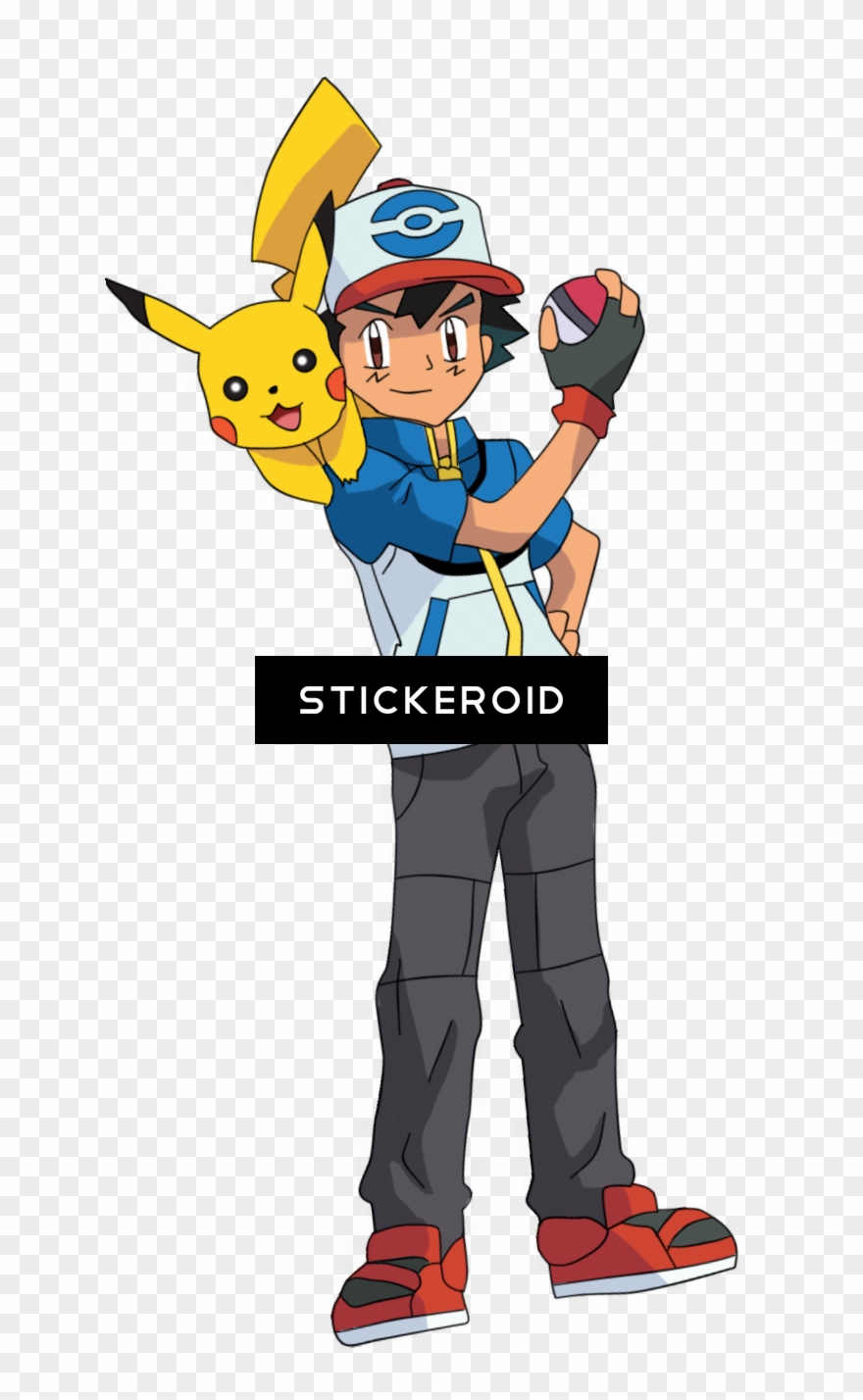 Pokemon Ash - Ash Ketchum Clipart
