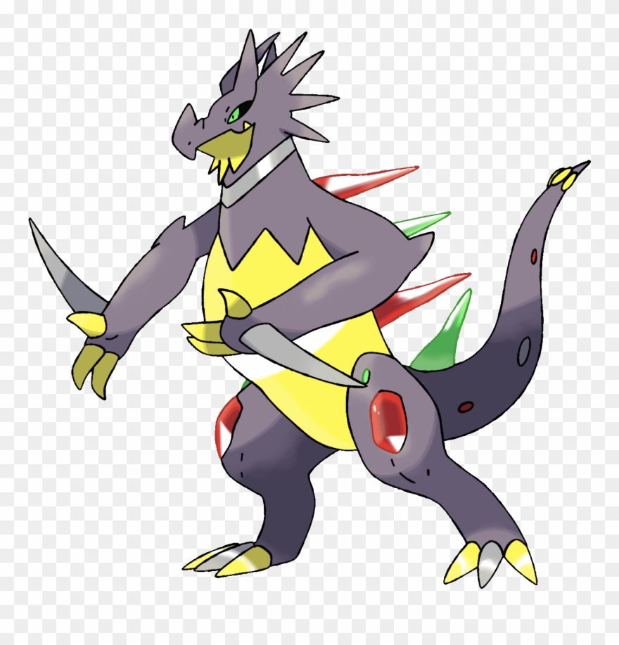 Draegar - Pseudo Legendary Fakemon Clipart