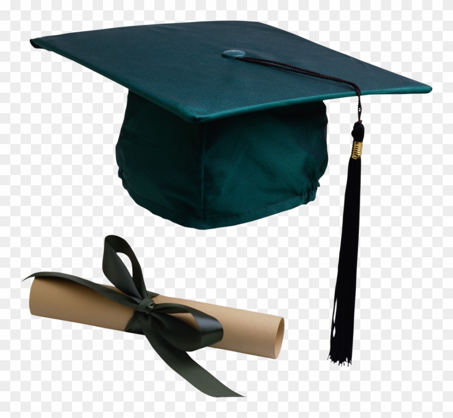 Square Academic Cap - Graduation Hats Clipart