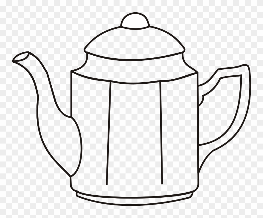 Dibujo De Una Cafetera Clipart