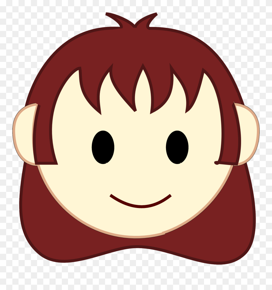 Emotions Clipart Happy Group - Girl Smiling Face Clip Art - Png Download