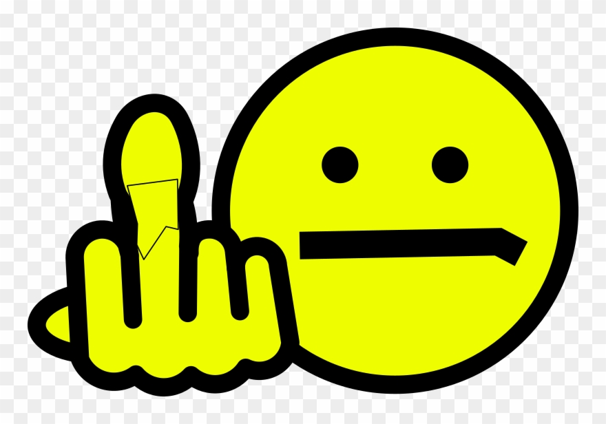 Angry Smiley Face Clip Art N27 - Openclipart Org - Png Download