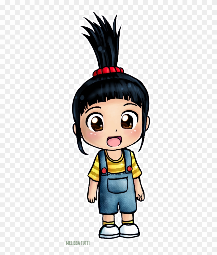 Despicable Me Clipart Face - Agnes Despicable Me Drawing - Png Download