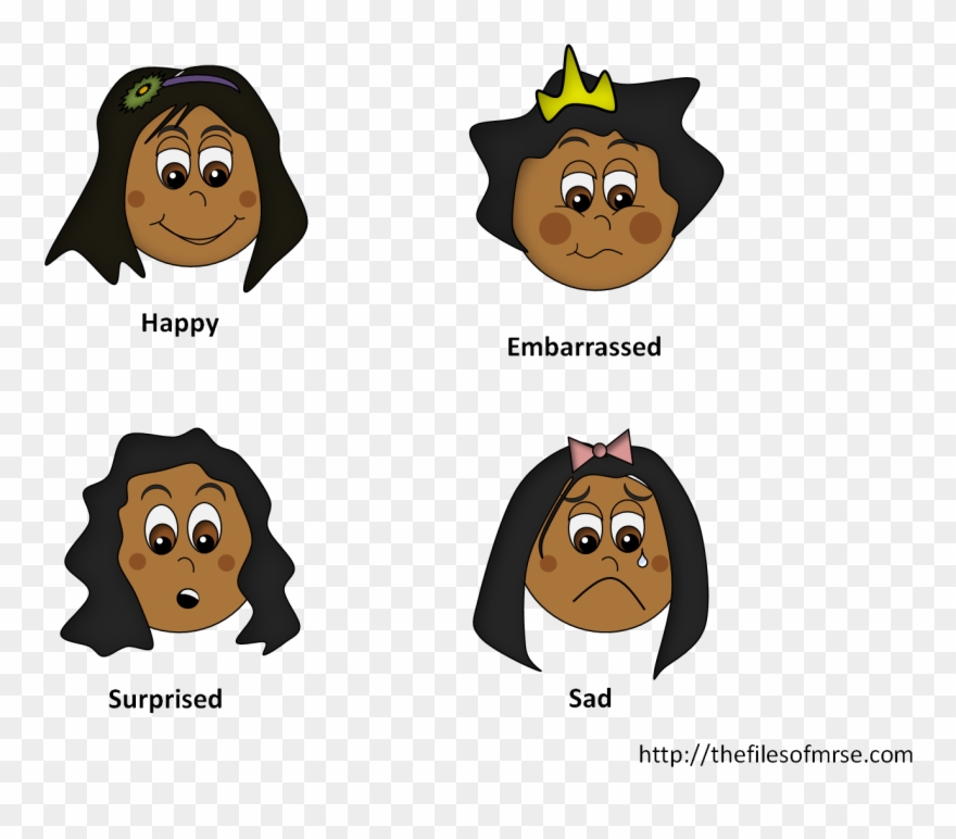 Emotions Clipart Name - Clip Art - Png Download