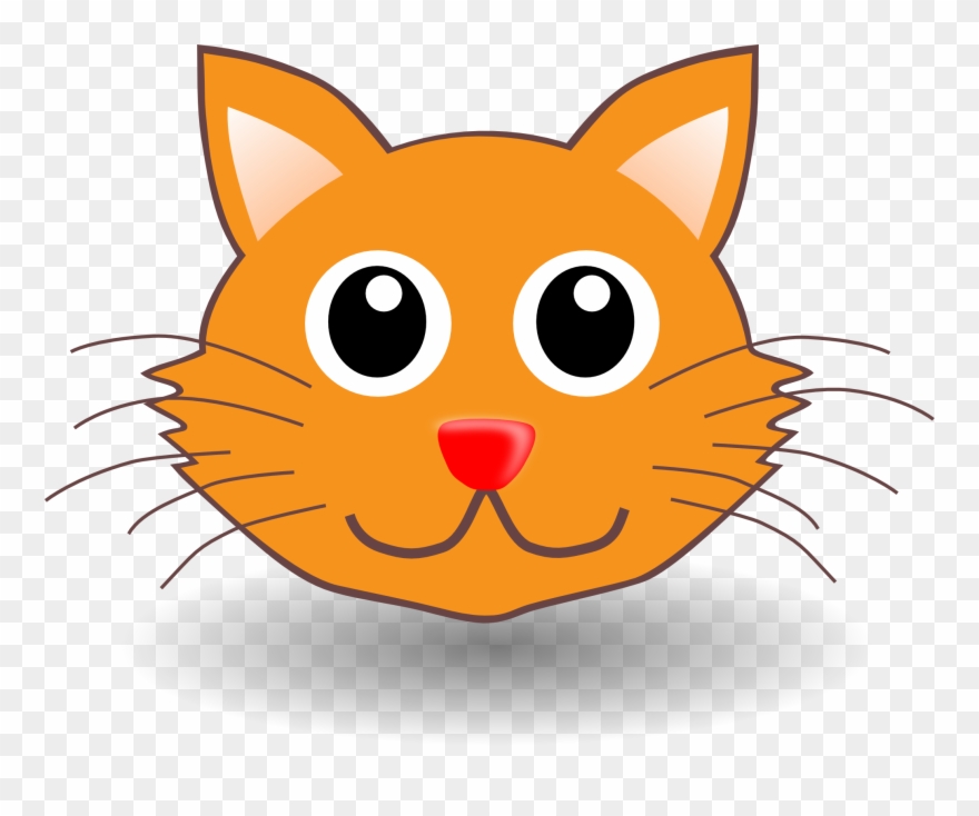 Cartoon Cat Faces - Cat Face Cartoon Clipart