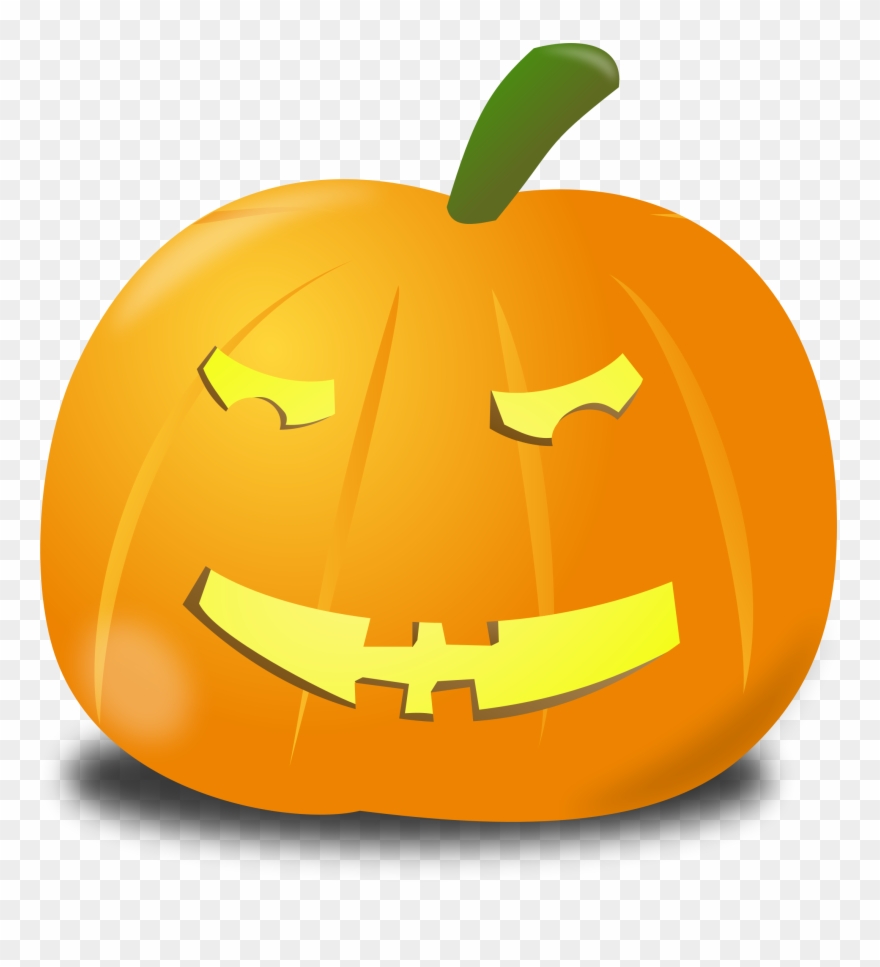 Sad Face Clipart Pumpkin - Sad Jack O Lantern - Png Download