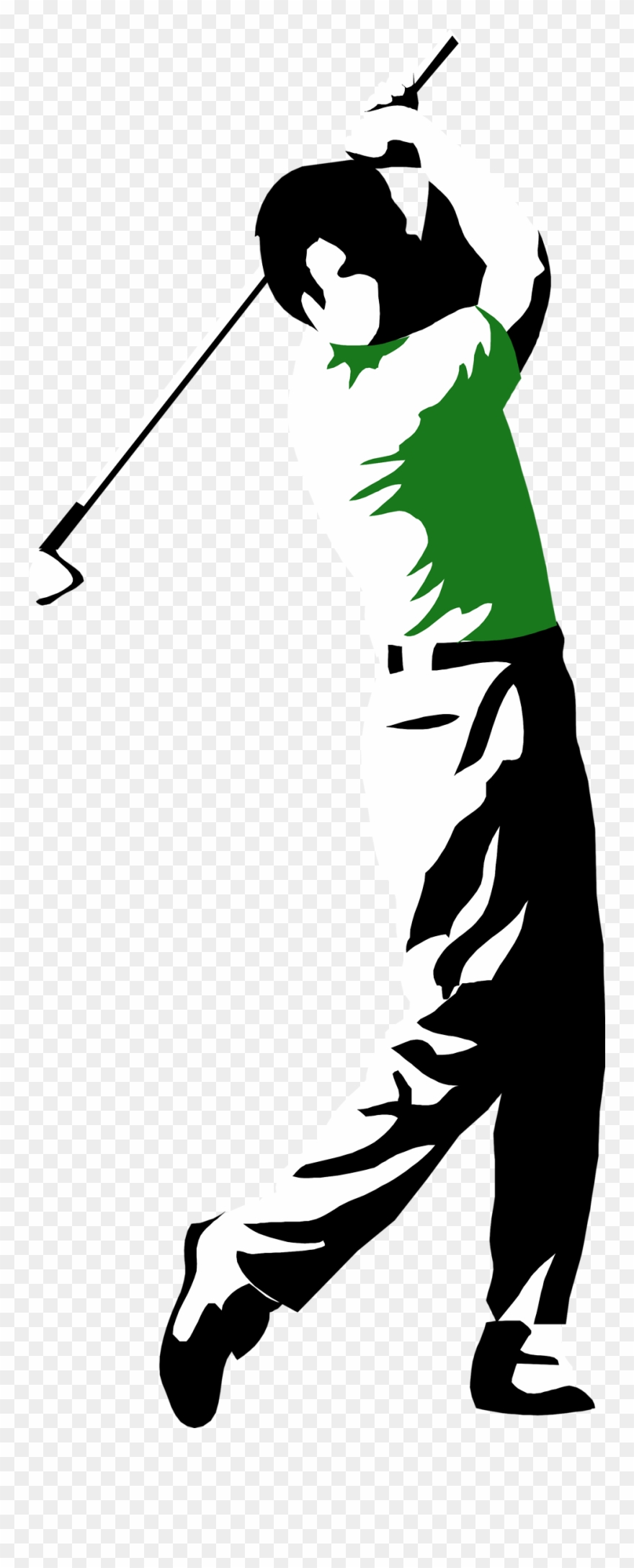 Man - Golf Pro Clip Art - Png Download