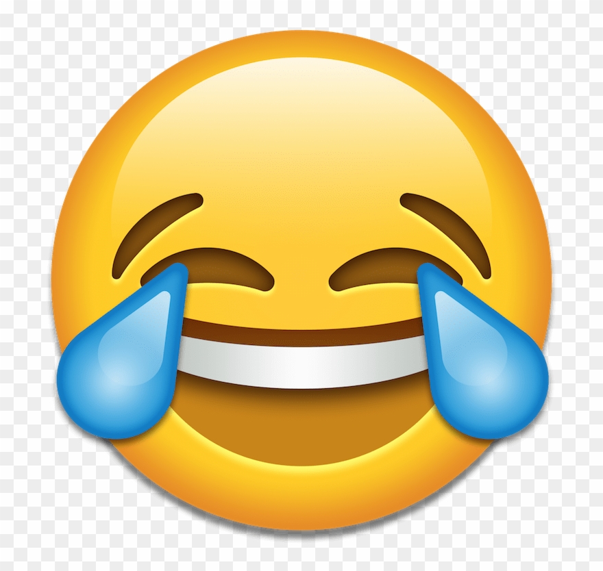 Free Download Tears Clipart Face Smiley - Happy Emojis - Png Download