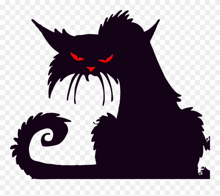 Sketchcat Clip Art Of Grumpy - Angry Cat Clip Art - Png Download
