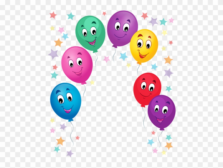 Smileys Clipart Balloon - Buon Compleanno Nicolò Immagini - Png Download