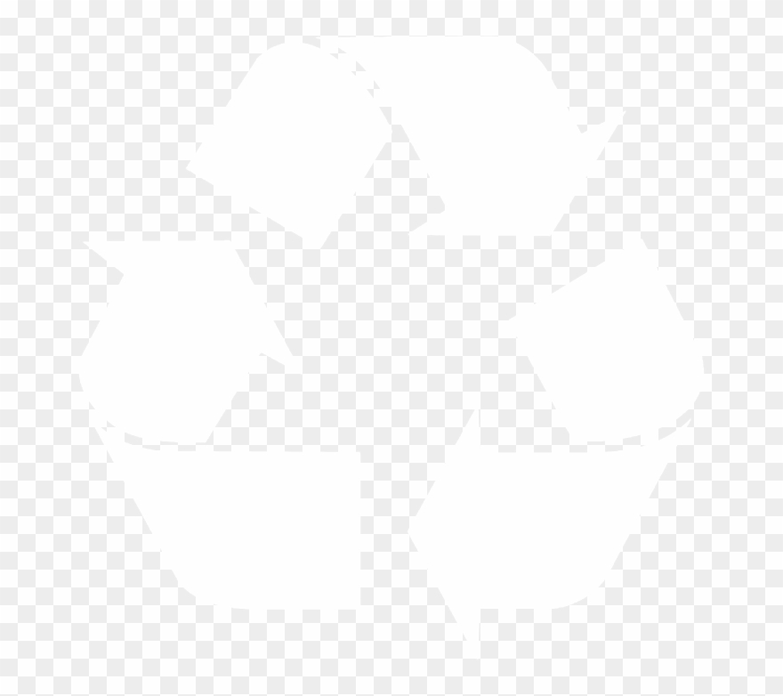 Recycle Logo Black Background Clipart