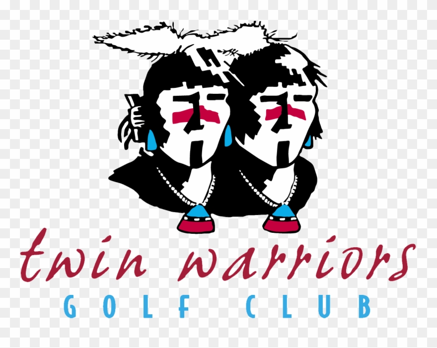 Course Logo - Twin Warriors Golf Club Logo Clipart