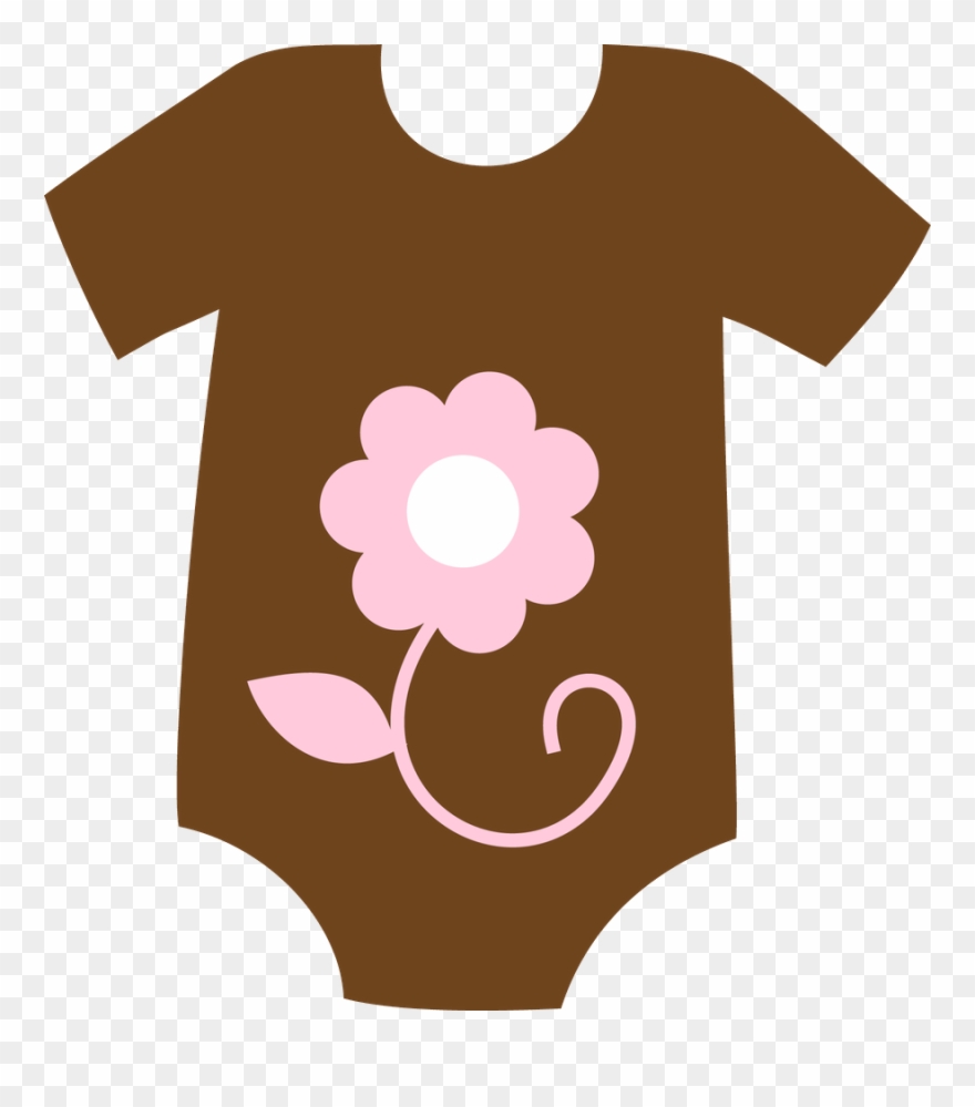 Baby Girl Onesie, Baby Baby, Clipart Baby, Baby Cards, - Baby Girl Onesie Clipart - Png Download