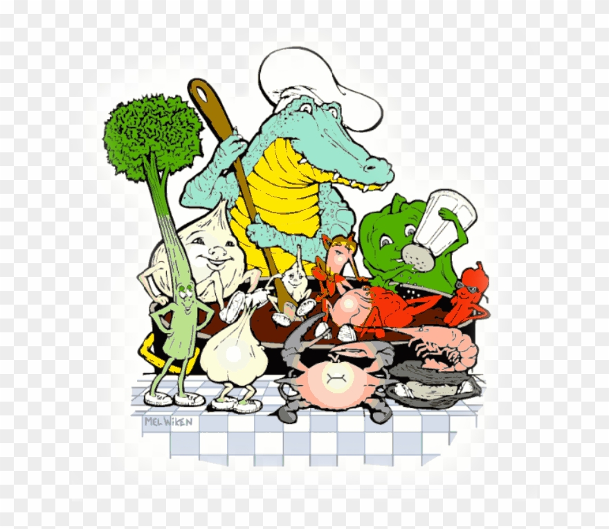 Catering Venue New Orleans Cajun Creole Cuisine - Happy Birthday To A Cajun Cook Clipart