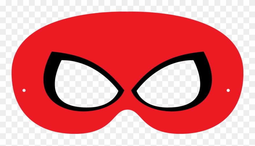 Spiderman Clipart Spongebob - Mascara Homem Aranha Para Imprimir - Png Download