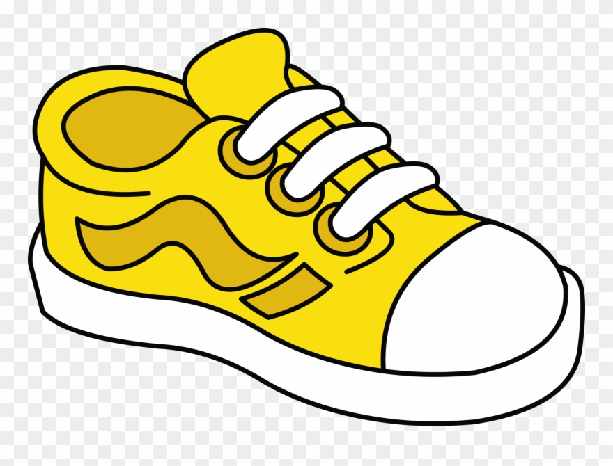 Lace Clipart Purple Shoe - Kids Shoe Clipart - Png Download