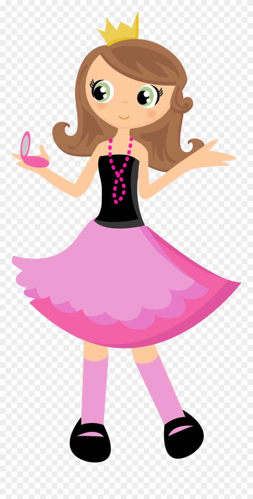 Party Printables, Art Girl, Tangle Doodle, Clip Art, - Clip Art - Png Download