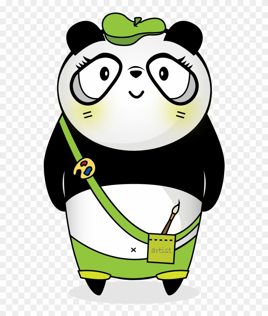 Meet Le Le, The Artist From Saving Pandas App - Cartoon Clipart