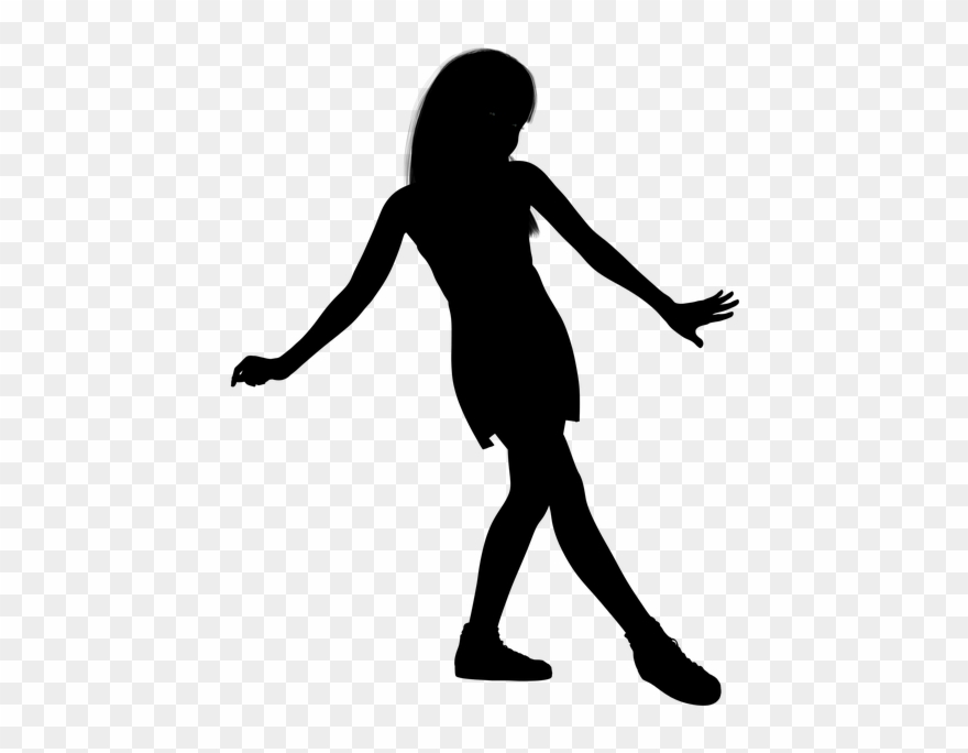 Free Photo Girl Teenager Silhouette Dance Woman Young - Teen Girl Silhouette Png Clipart