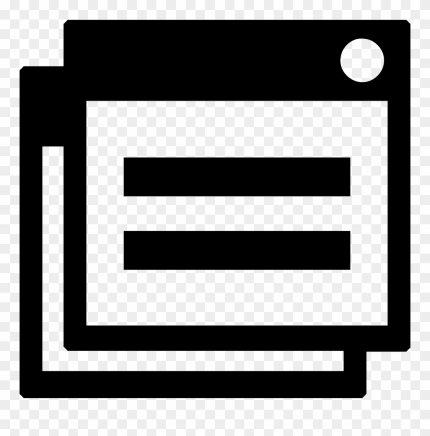 Code Window Program App Listing Application Comments - Application Software Clipart