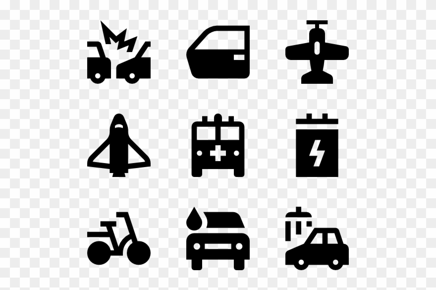 Transport - Font Awesome Icons Png Clipart