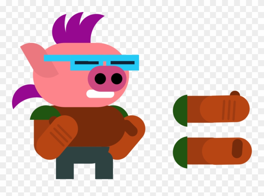 Bebop Jazz Doom Trumpet Cartoon - Clip Art - Png Download