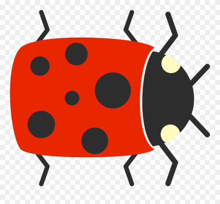 Free To Use & Public Domain Ladybug Clip Art - Simple Cartoon Png Transparent Png