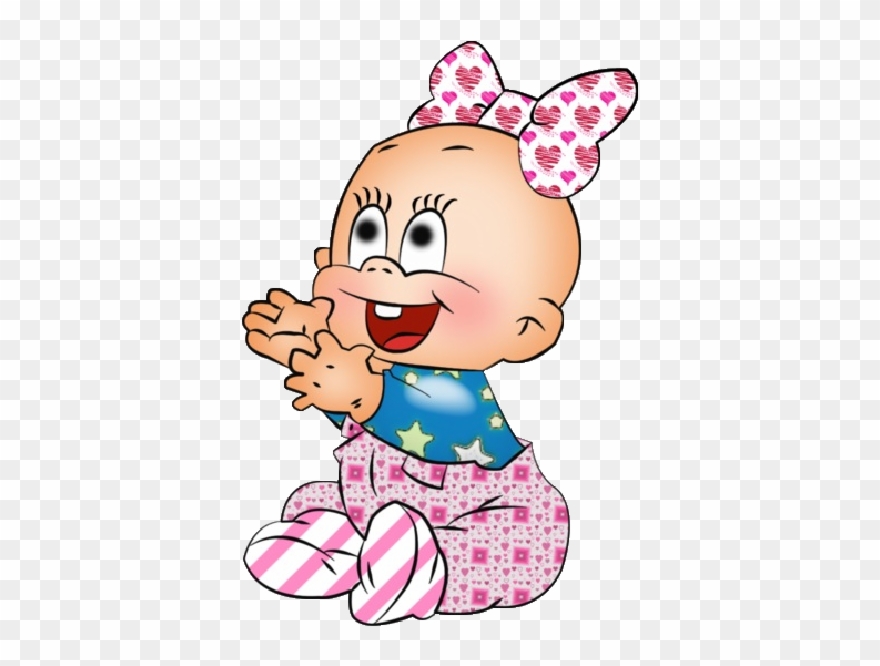 Funny Cartoon Clip Art Images Are On - Baby Girl Cartoon - Png Download