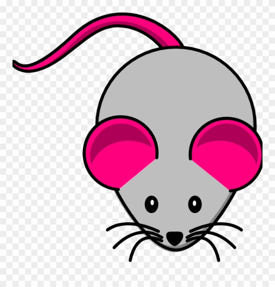 Cartoon Mouse Shower Curtain Clipart