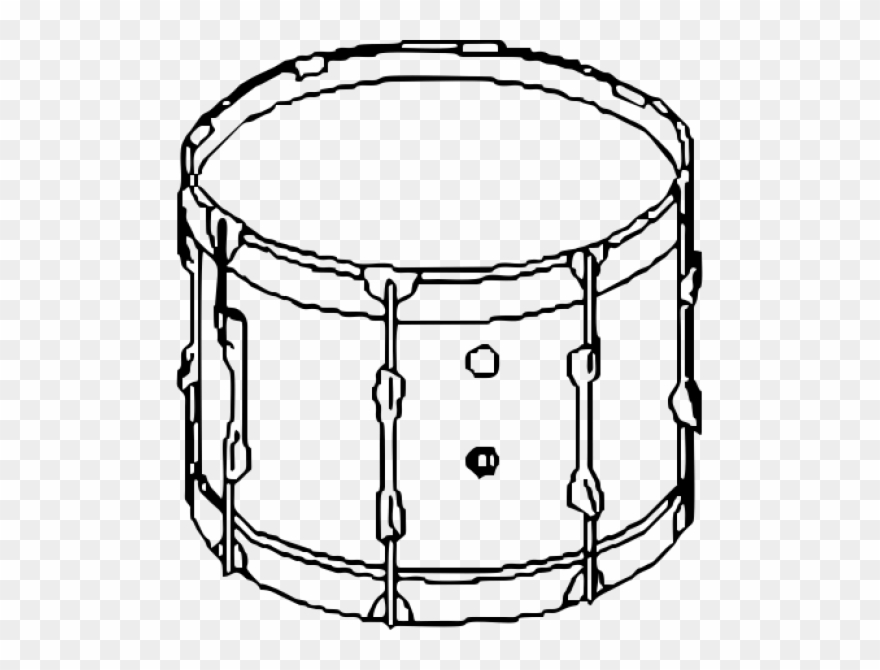 581a673be7dea45 2 - - Marching Snare Drum Drawing Clipart