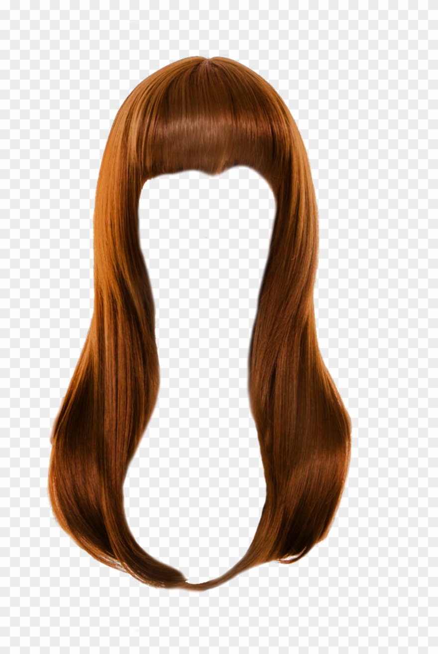 Clip Art Freeuse Png By Paradise On - Straight Hair Clipart Transparent