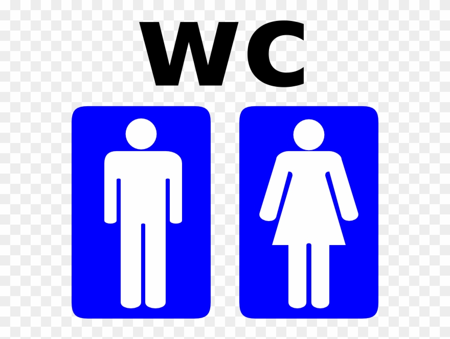 Toilet Sign Clipart