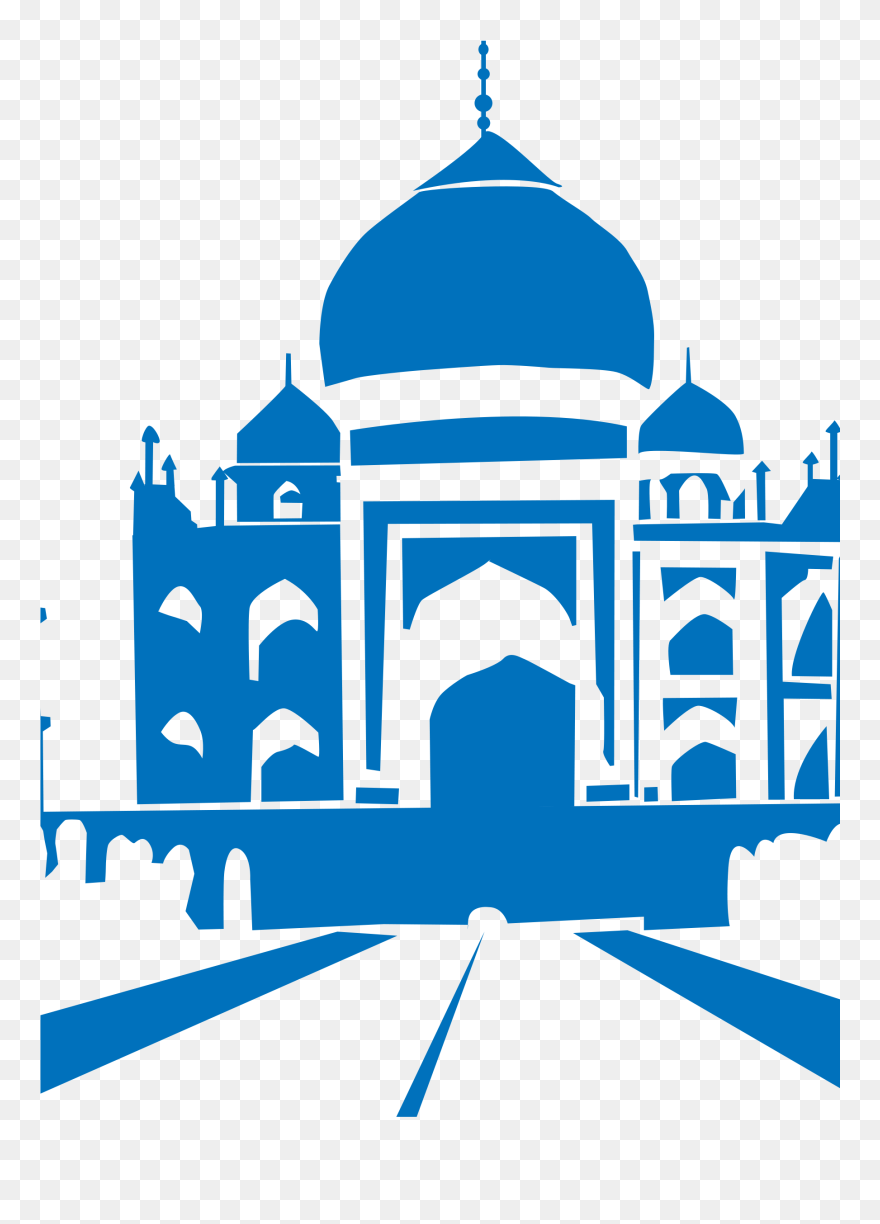 Taj Best India Pinterest - Taj Mahal Png Transparent Clipart