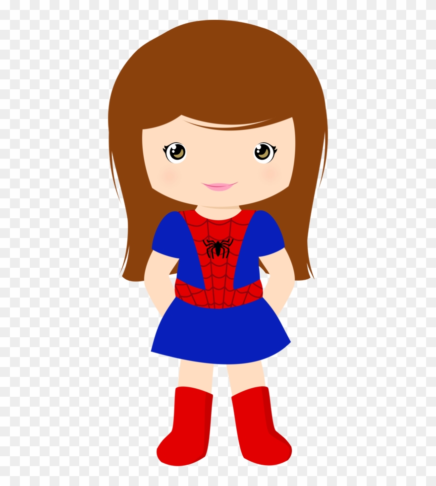 Spider Girl, Hero Girl, Superhero Classroom, Superhero - Spider Girl Baby Png Clipart