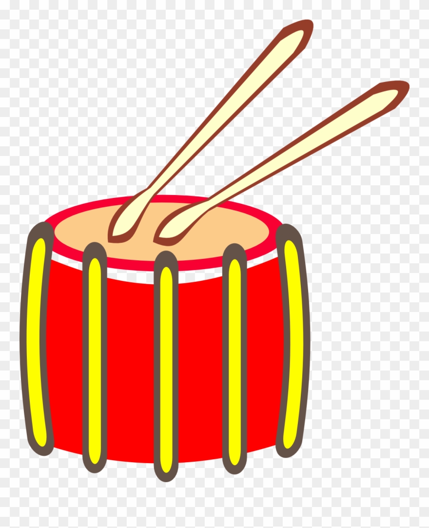 Free To Use Public Domain Drums Clip Art - Snare Drum Clipart Black And White - Png Download