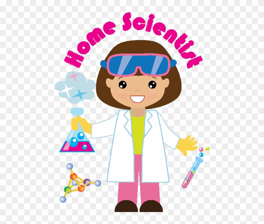 Chemist Girl Clipart - Png Download