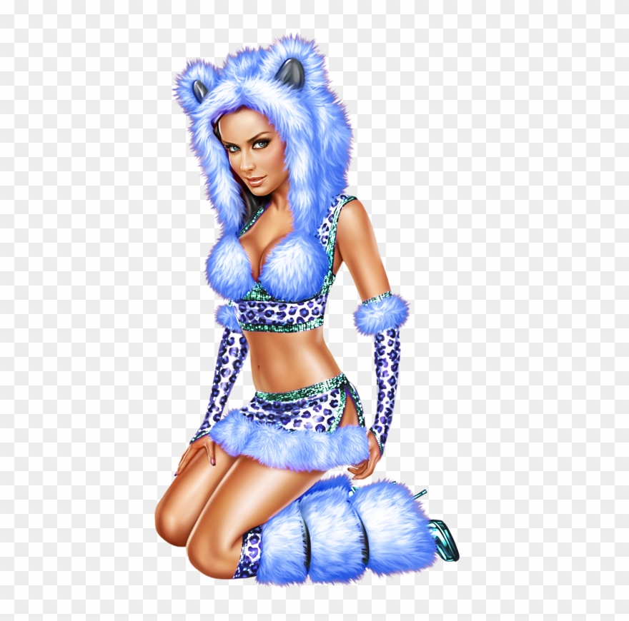 Tube Fille 3d - Illustration Clipart