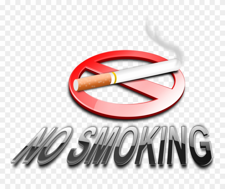 No Smoking 3d Clipart, Vector Clip Art Online, Royalty - No Smoking Shower Curtain - Png Download