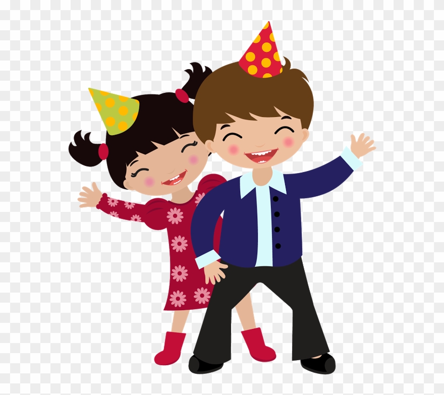 Clipart Aniversário - Cartoon - Png Download