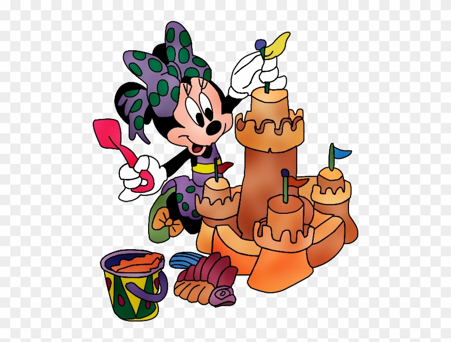 Disney Baby Minnie Mouse Cartoon Png Clip Art Images - Minnie Mouse Summer Clipart Transparent Png