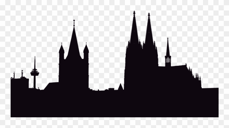 Jpg Freeuse Stock Cityscape Clipart Architect Building - Gambar Gedung Gedung Hitam Putih - Png Download