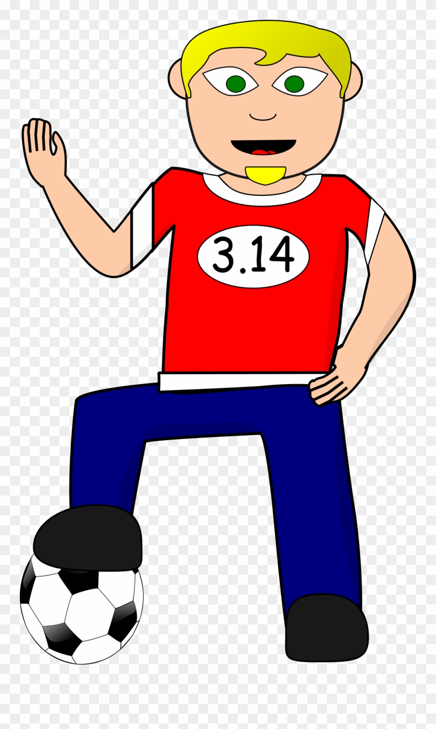 Football Player Athlete Computer Icons - Footballer Clipart - Png Download