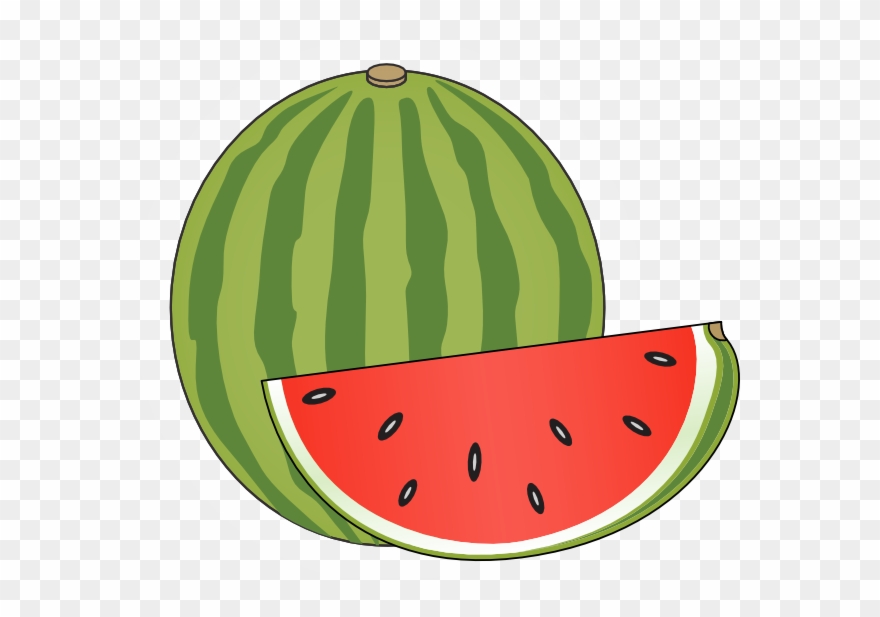 Download Picture Transparent Download Clip Art Vector - Watermelon Clipart Transparent Background - Png Download