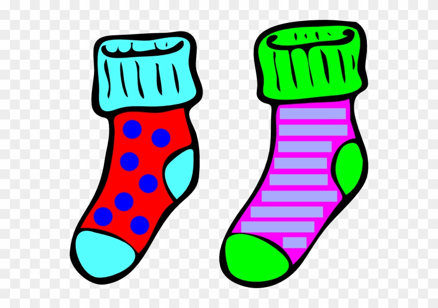 Socks Clip Art At - Sock Clipart - Png Download