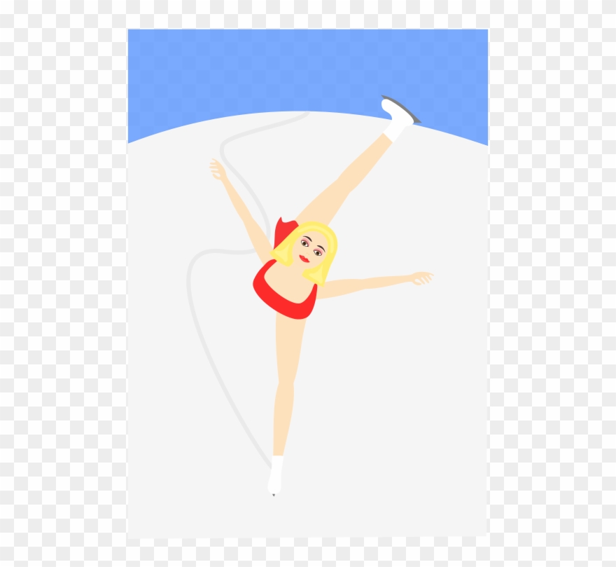 Ice Skater - Ice Skating Clipart
