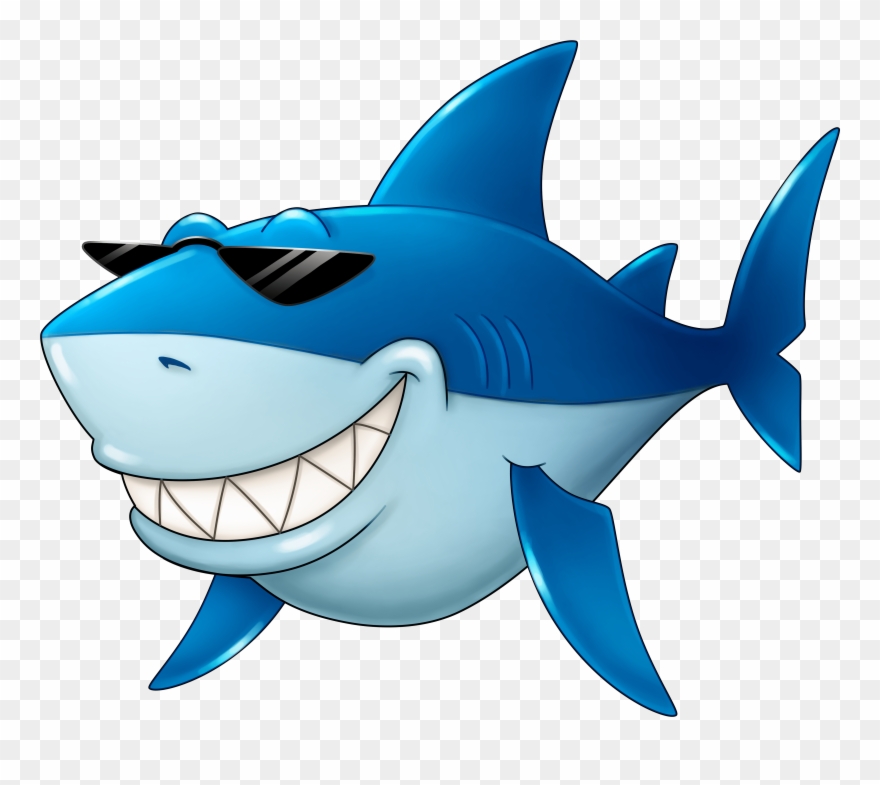 Old Shark Clip Art - Png Download
