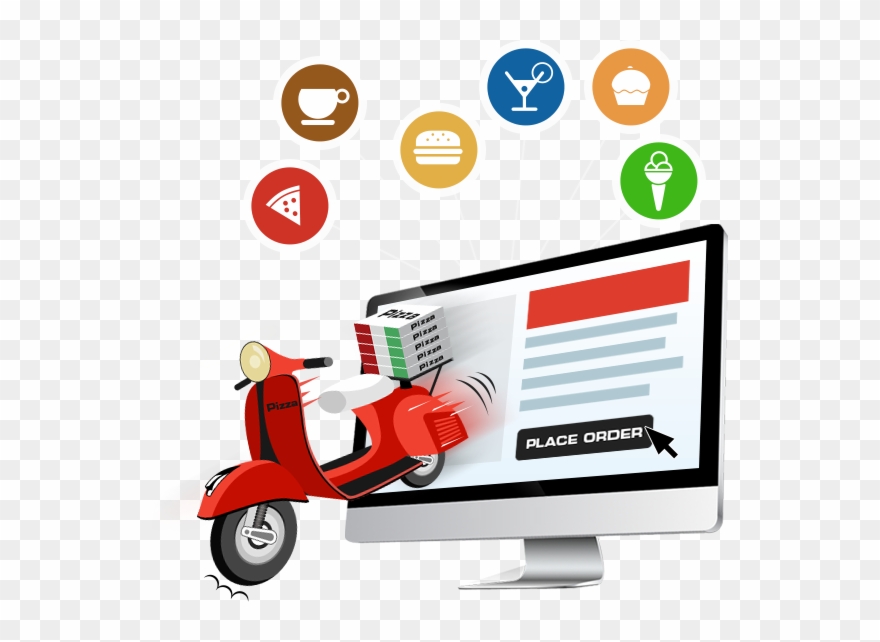 Clip Transparent Cafeteria Clipart Lunch Order - Online Food Ordering - Png Download