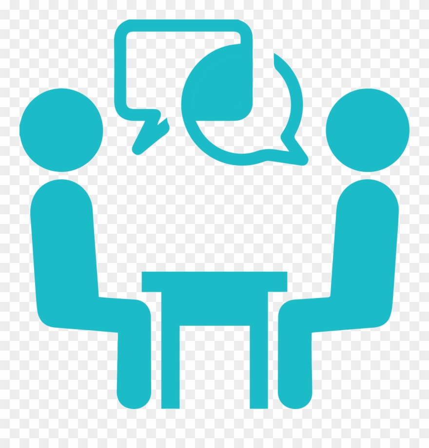 Jobs Internships J - Face To Face Icon Clipart