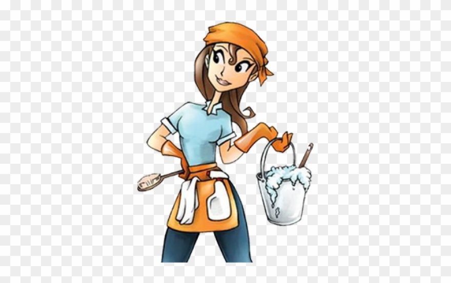Cleaning Lady Clipart - Cleaning Services - Png Download